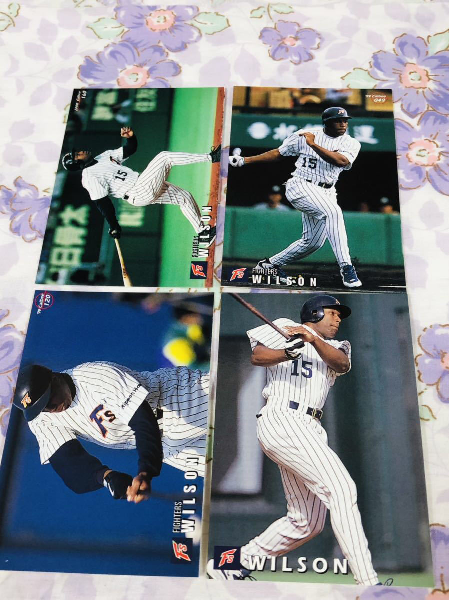 カルビープロ野球チップスカード セット売り 北海道日本ハムファイターズ ウィルソン拍卖