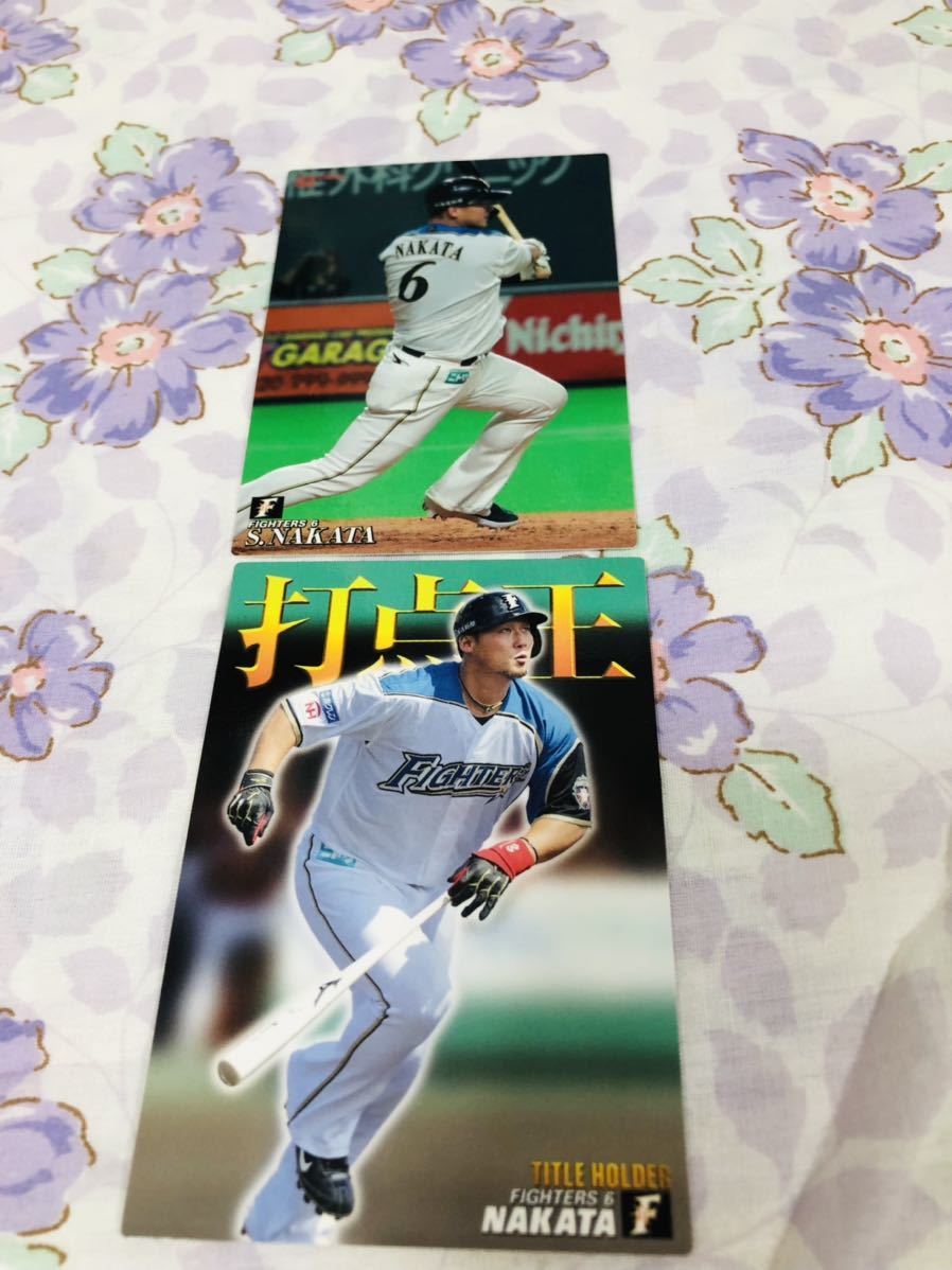 カルビープロ野球チップスカード セット売り 北海道日本ハムファイターズ 中田翔拍卖