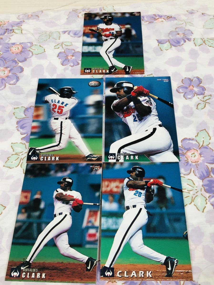 カルビープロ野球チップスカード セット売り 大阪近鉄バファローズ クラーク拍卖