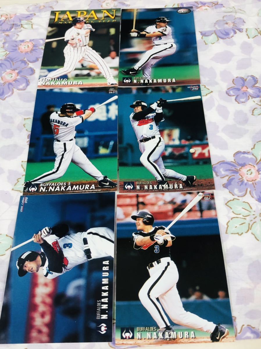 カルビープロ野球チップスカード セット売り 大阪近鉄バファローズ 中村紀洋拍卖