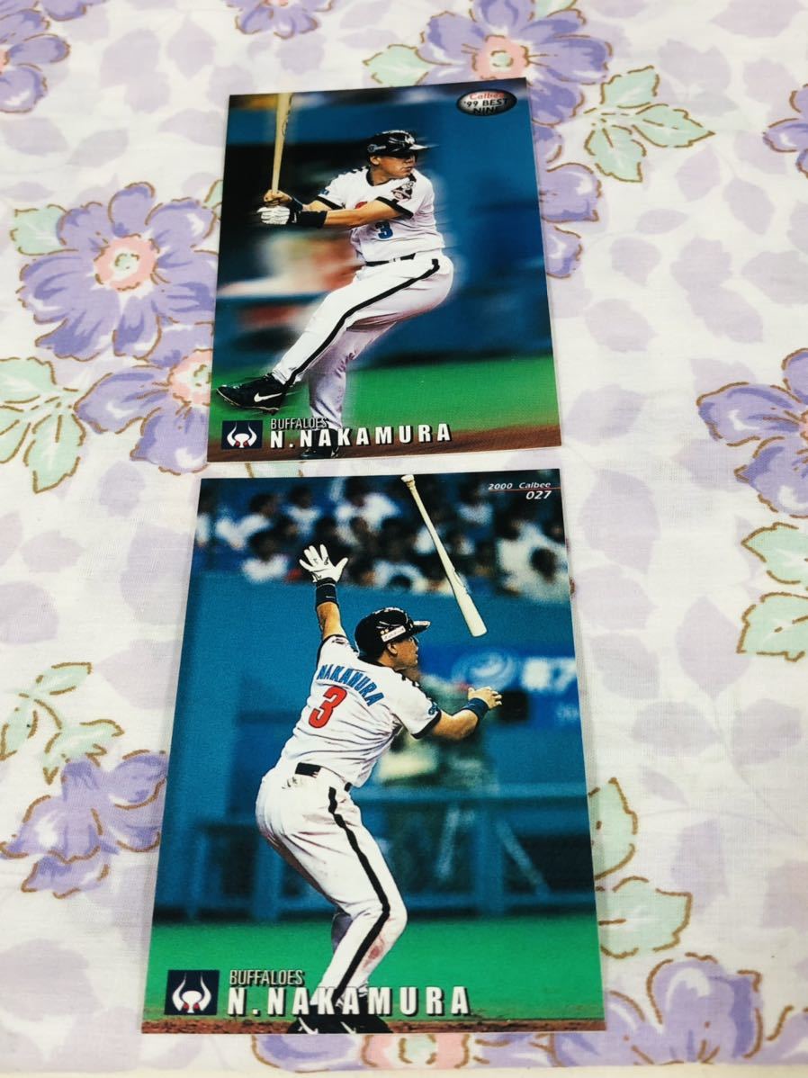 カルビープロ野球チップスカード セット売り 大阪近鉄バファローズ 中村紀洋拍卖