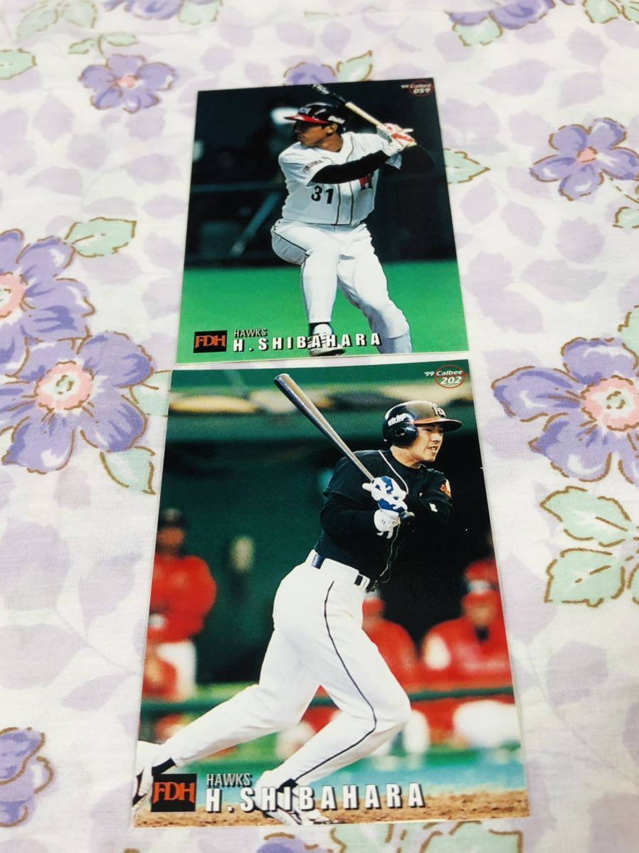 カルビープロ野球チップスカード セット売り福岡ダイエーホークス 柴原洋拍卖