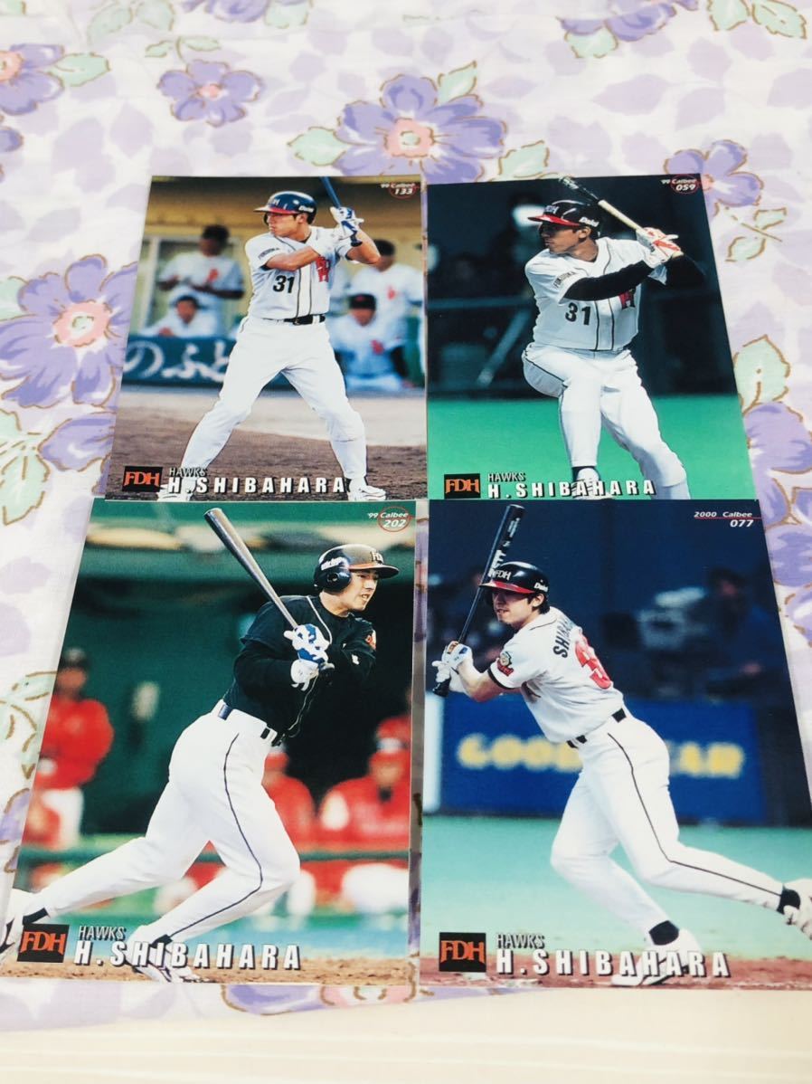 カルビープロ野球チップスカード セット売り福岡ダイエーホークス 柴原洋拍卖