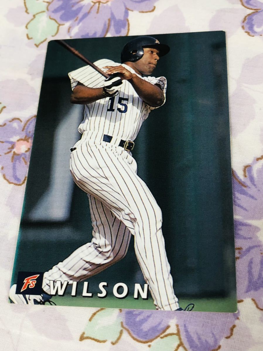 カルビープロ野球チップスカード 北海道日本ハムファイターズ ウィルソン拍卖