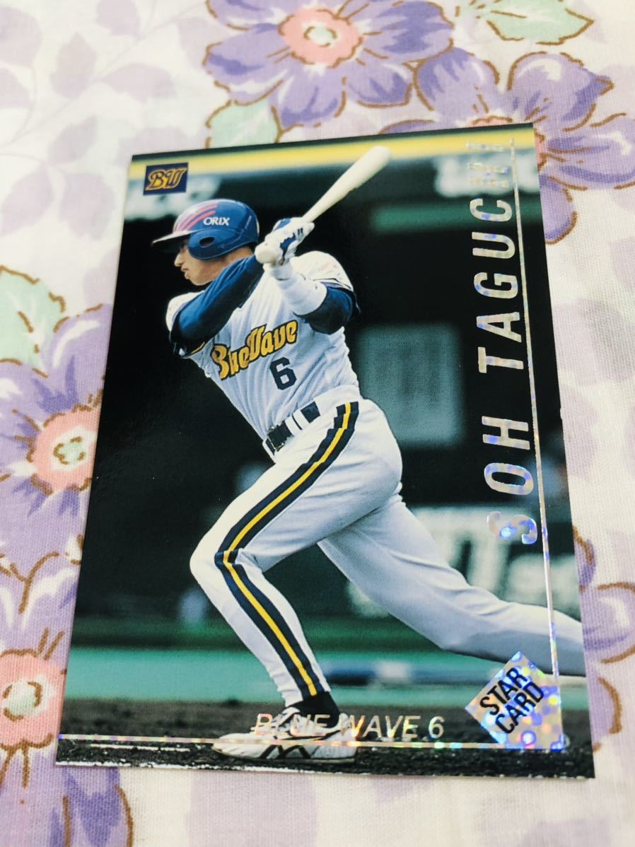 カルビープロ野球チップスカード スターカード キラ オリックス・ブルーウェーブ 田口壮拍卖