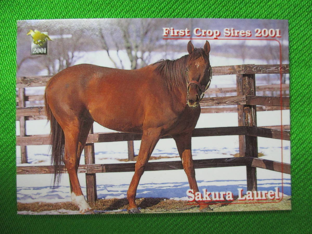 ■First Crop Sires 2001【サクラローレル・085】競走馬 競馬 BANDAI トレカ拍卖