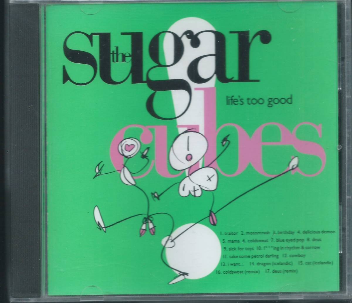 THE SUGARCUBES / Life's Good +7 BJORK 9 60801-2 USA盤 CD ザ・シュガーキューブス / ライフ・イズ・トゥ・グッド 4枚同梱発送可能拍卖