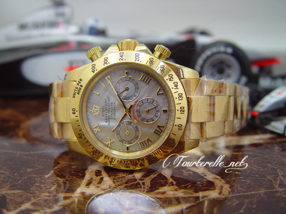 ☆XB-chronoDTA/GD-plated無垢/黒シェルROMA文字盤AT紳士☆新品☆azu00w拍卖