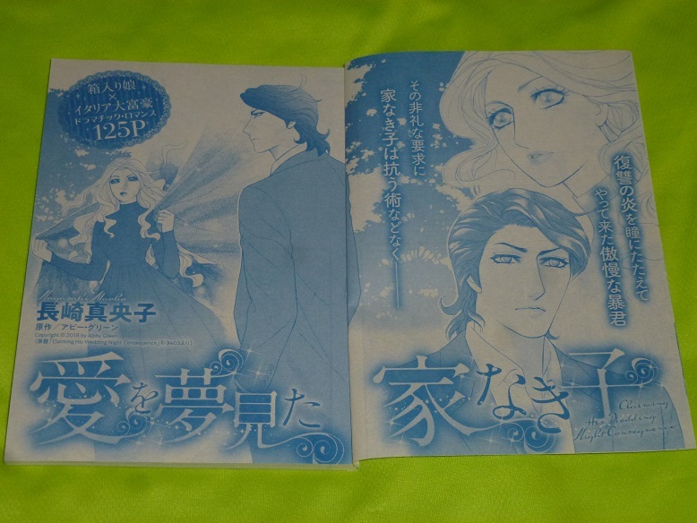 ★愛を夢見る家なき子★長崎真央子★別冊ハーレクインVol.94切抜★送料112円拍卖
