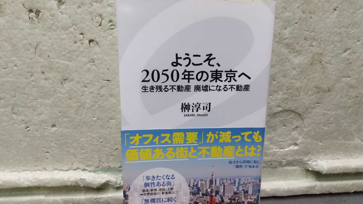 ようこそ、2050年の東京ヘ 生き残る不動産 廃墟になる不動産 榊 淳司 初版拍卖