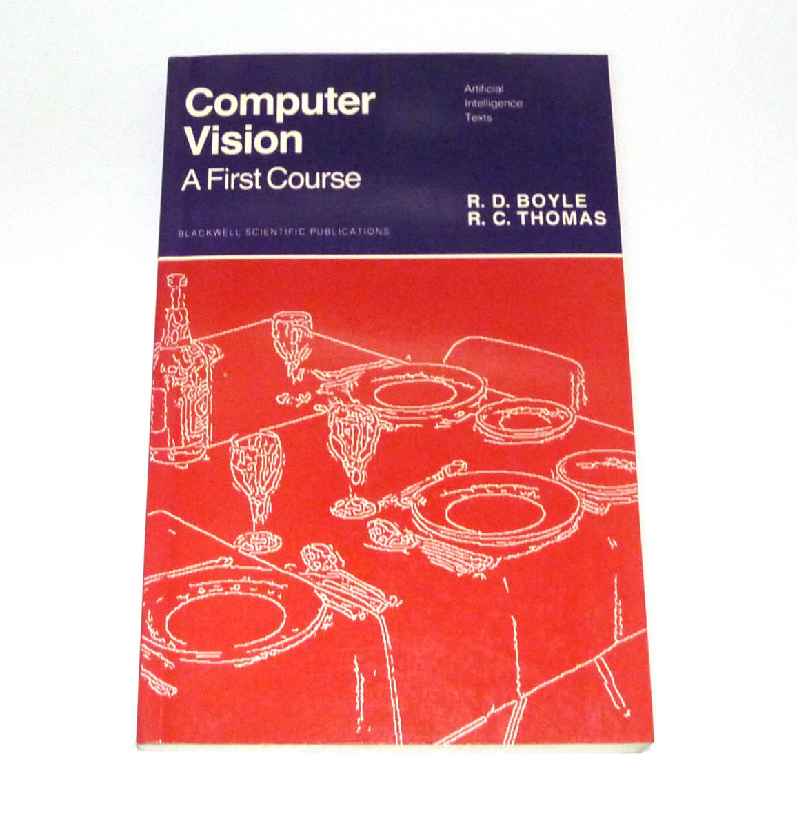 洋書 Computer Vision: A First Course (コンピュータビジョン入門) 1990年代の、画像処理の教科書 (送料185円)拍卖