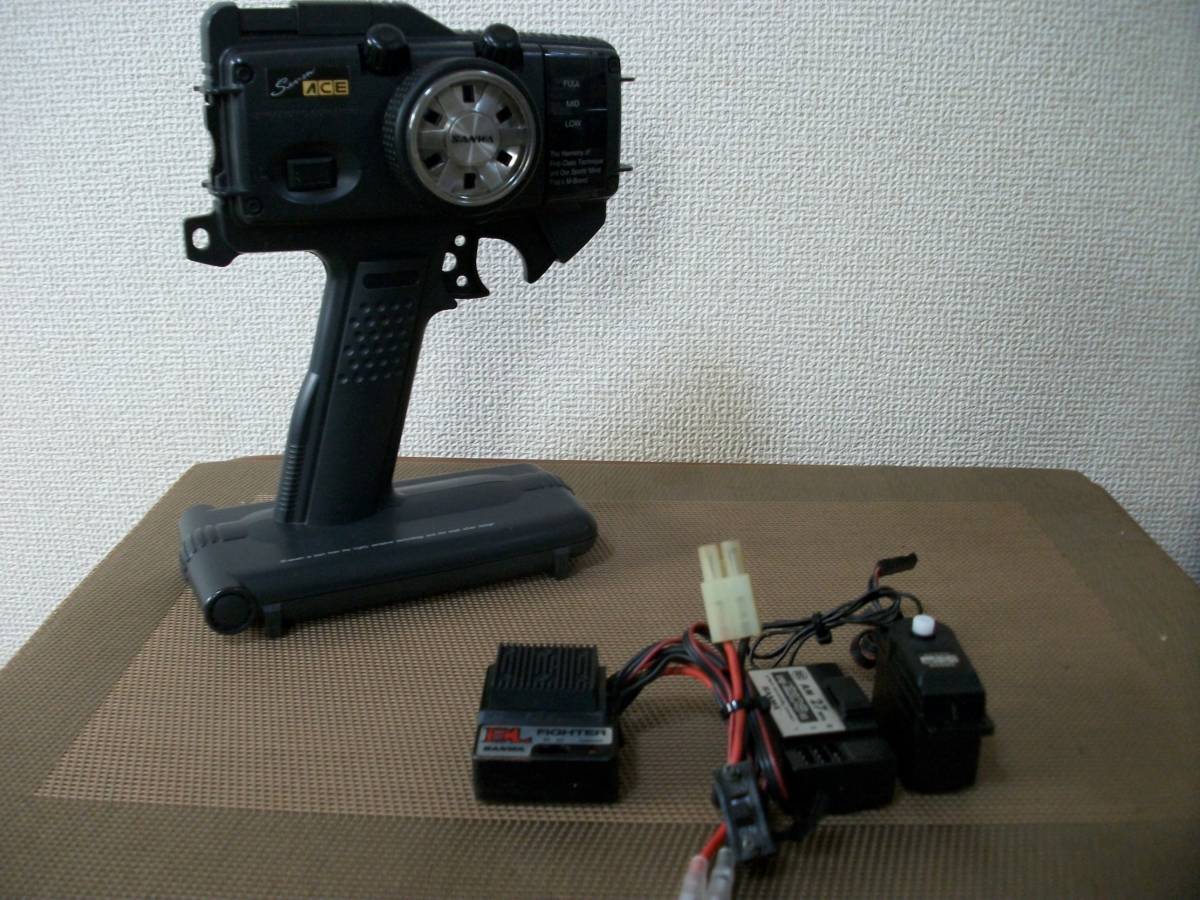 ☆【激安目玉商品】サンワ セブンACE アンプ(BL)セット 簡易通電動作確認済 レターパック対応 一応ジャンク扱 中古品!拍卖