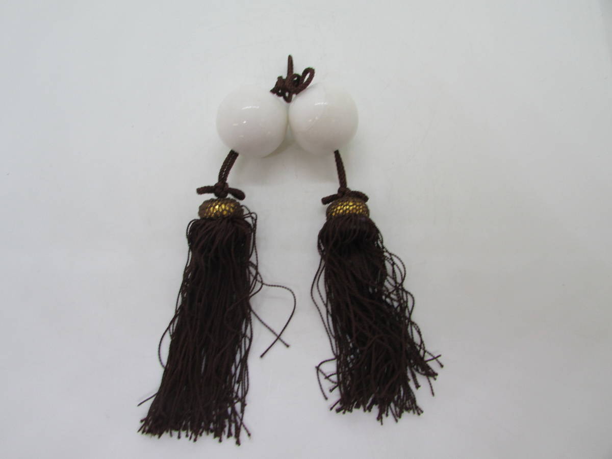 【送料無料】風鎮 茶色のふさ (K994)拍卖