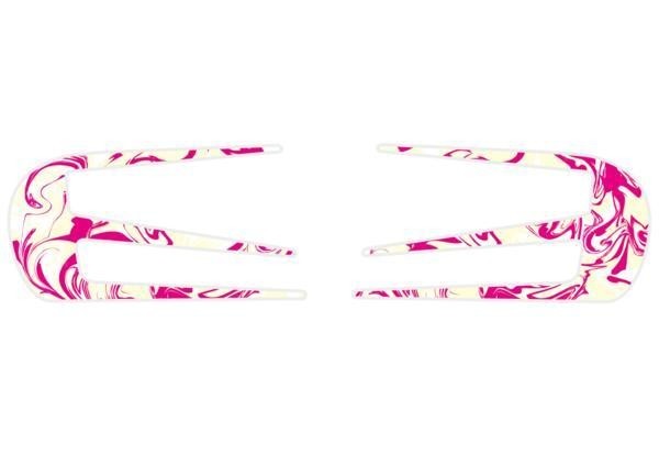 エイプ タンク ステッカー マーブルピンク ape ape50 ape100 デカール カスタム タンクデカール サイドカバー ホンダ Honda 簡単拍卖