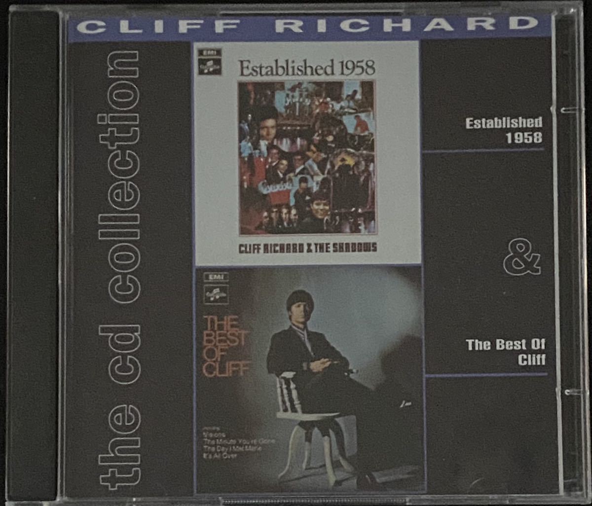 Cliff Richard And The Shadows 2CD Cliff Richard CD Collection CD 10 Established 1958 & The Best Of Cliff拍卖