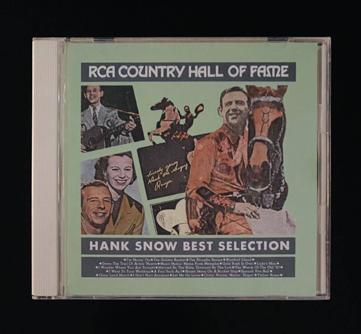 HANK SNOW 国内CD BEST SELECTION ハンクスノウ拍卖