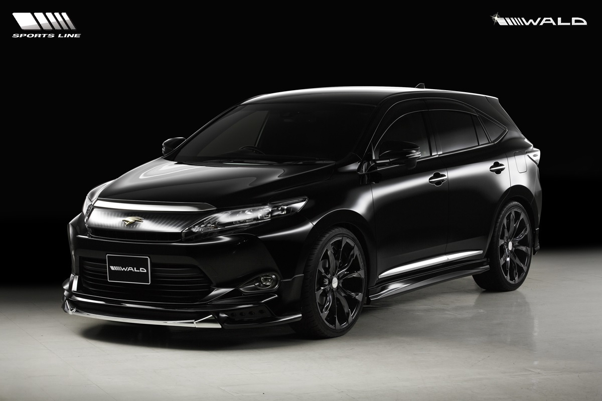【WALD SPORTS-LINE】 トヨタ ハリアー 60系 ZSU AVU 6#W H25.12~H29.6 エアロ 3点 (F+S+R) ヴァルド TOYOTA HARRIER ハリヤー バルド拍卖