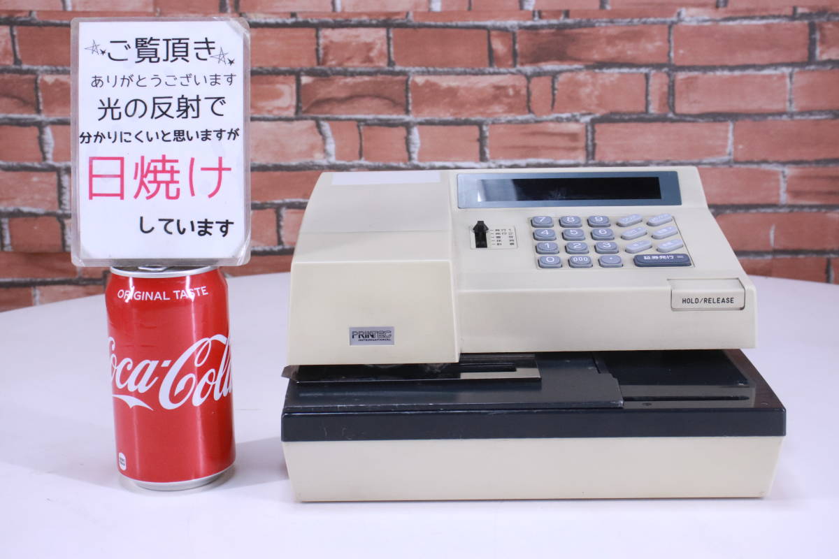 TOHOSEIKI EG-100N チェックライター 東邦精機 カギ欠品 部品取り商材 ジャンク品■(F3977)拍卖