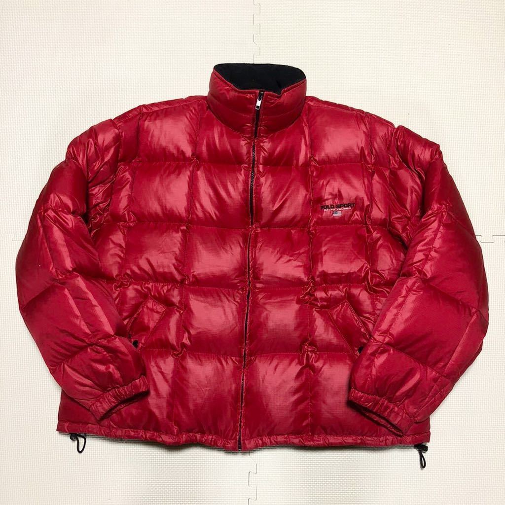 ★ RALPH LAUREN ラルフローレン 90's 当時物 POLO SPORT ポロスポーツ 肉厚 ダウンジャケット XL拍卖