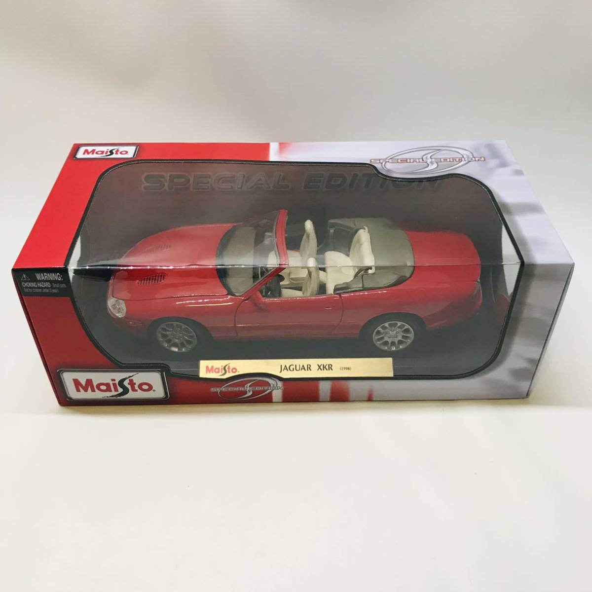 【中古・美品】Maisto JAGUAR XKR SPECIAL EDITION マイスト ジャガー 車 模型 ミニカー拍卖
