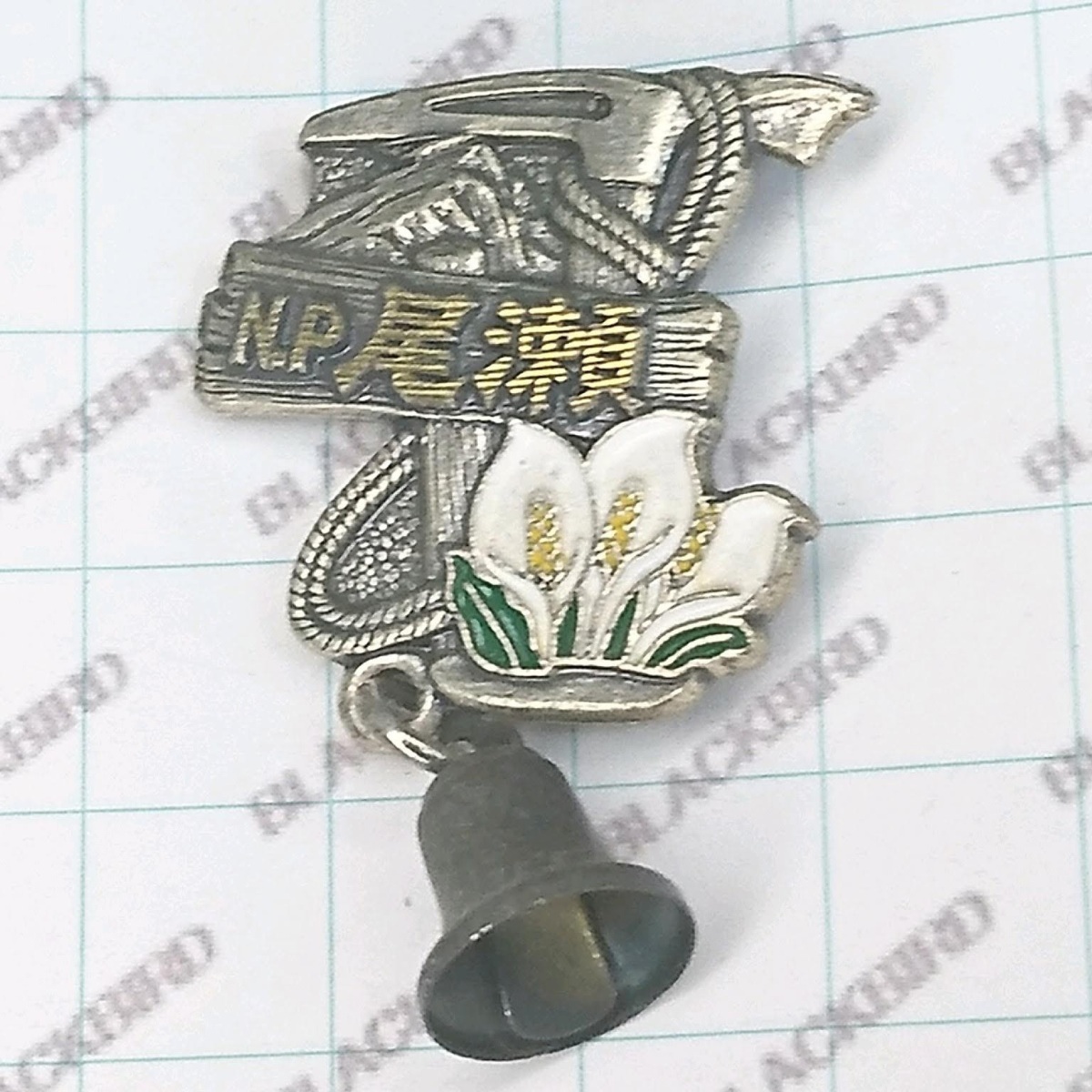 送料無料)尾瀬 昭和レトロ ご当地 観光地 登山 山登り 記念 山バッジ ピンバッジ PINS ピンズ A04382拍卖