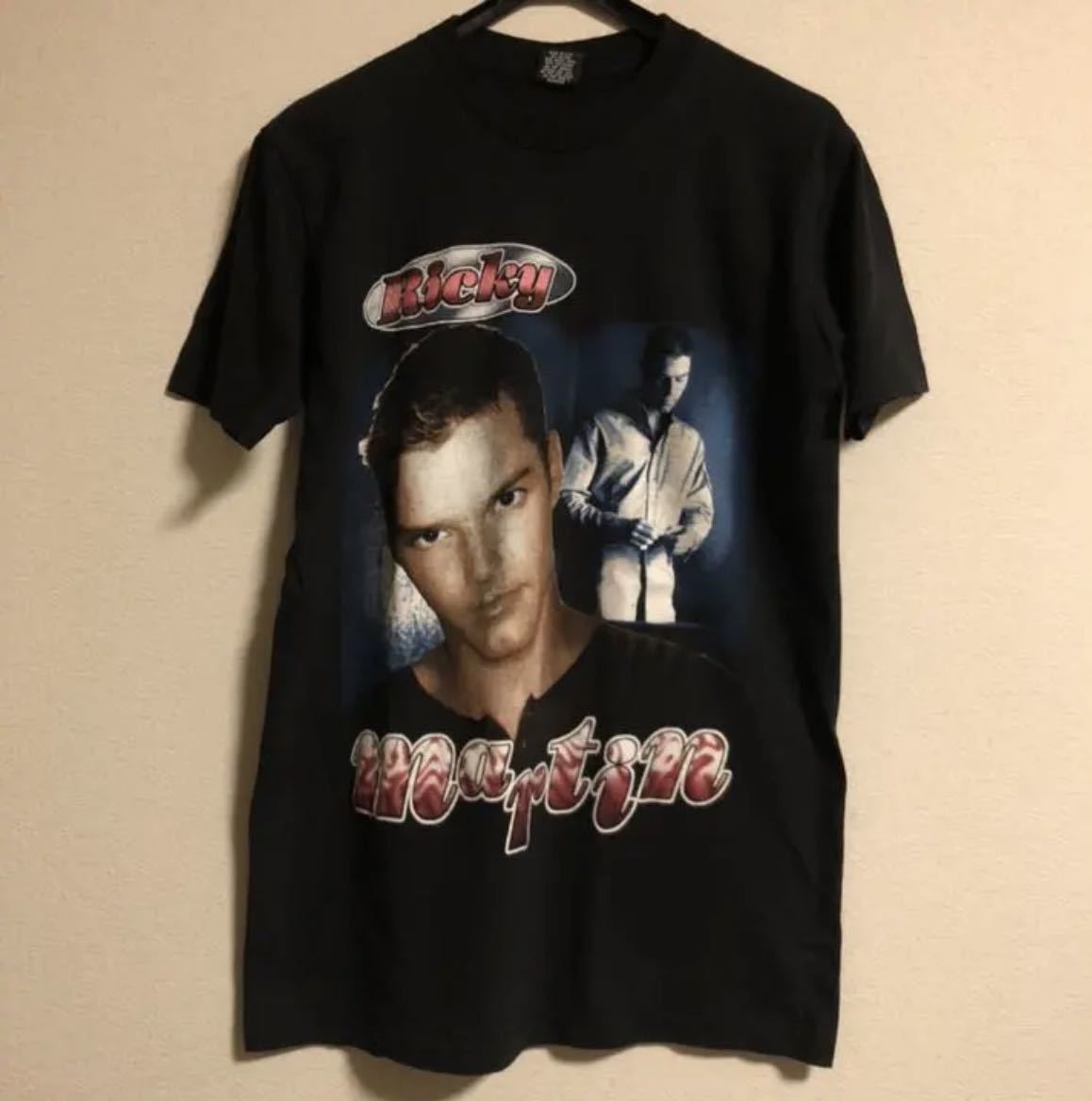 リッキーマッティンTシャツ ヴィンテージ バンドTシャツ rap tee boot vintage t shirts raptee ラップ Ricky Martin 2pac ニルバーナ拍卖