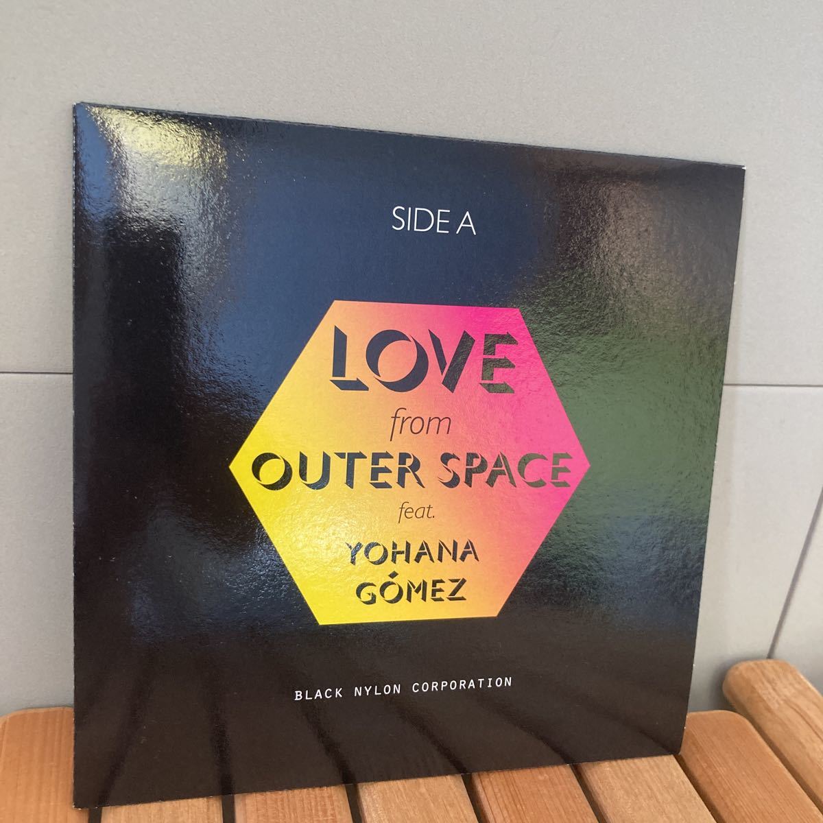 black nylon corporation、LOVE from outer space feat yohana comez、7インチレコード、インディロック、オルガンバー、indie rock拍卖