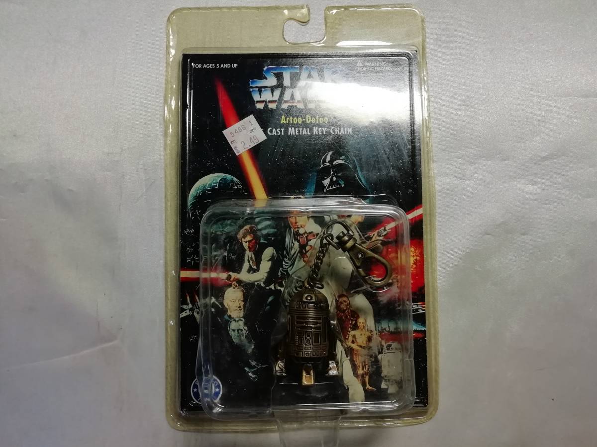 中古品 スター・ウォーズ ダイキャストメタルキーチェーン R2-D2拍卖