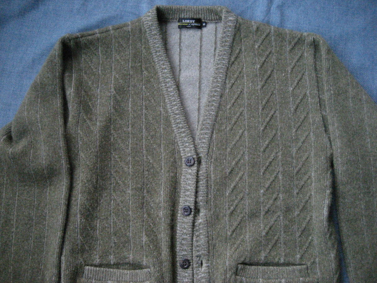 カーディガン LORDY ウール カシミヤ拍卖
