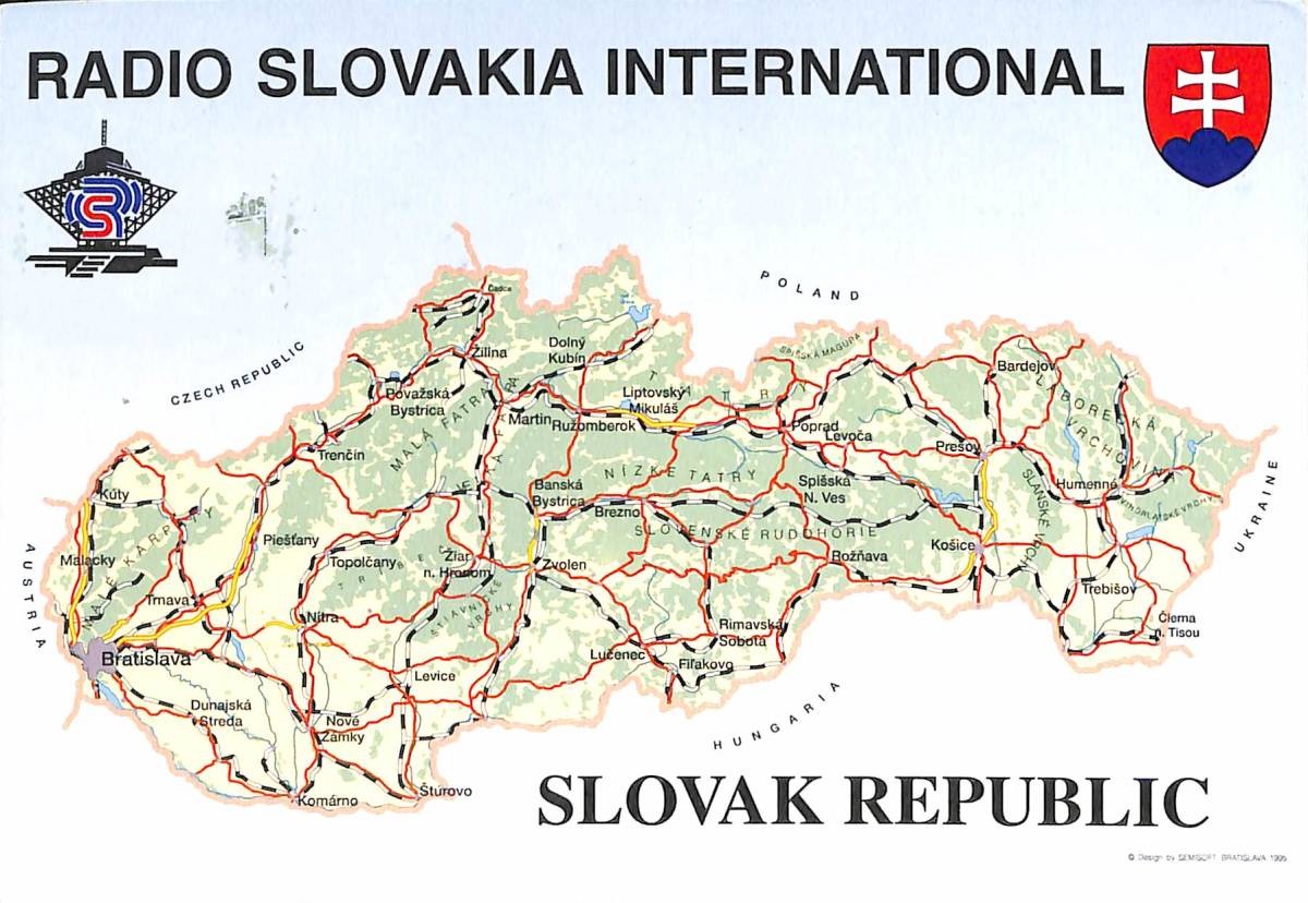 BCL★希少ベリカード★ラジオ・スロバキア・インターナショナル+おまけ★SONY★ソニー★TR-4100カラーサービスガイド付拍卖