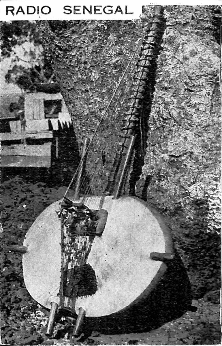 即決★送料込★①BCL★入手困難★希少ベリカード★ラジオ・セネガル★RADIO SENEGAL★アフリカ★1976年拍卖