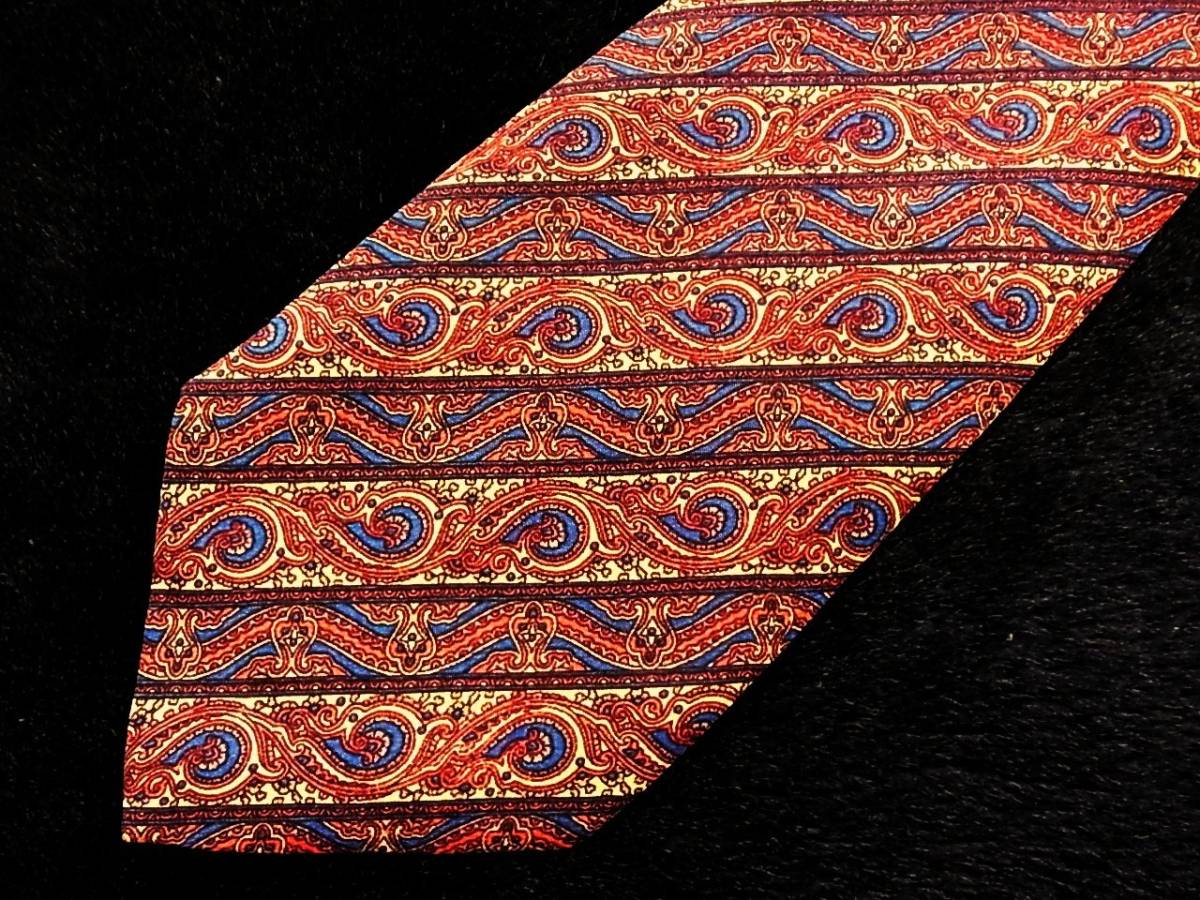 *:.*:【新品N】2177【ペイズリー】a.テストーニ【a.testoni】ネクタイ拍卖