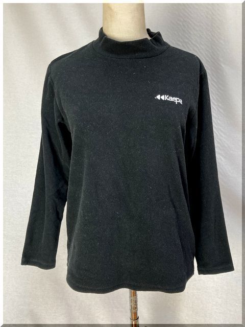 ☆★Kaepa ケイパ 黒色 長袖 フリース タートルネック 160センチ★☆拍卖