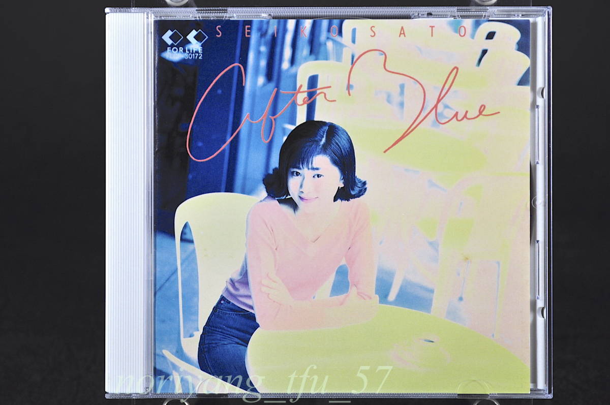 廃盤☆ 佐藤聖子 After Blue / アフター・ブルー ■92年盤 10曲収録 CD 2nd アルバム ♪友達よりあなたといたい,他 FLCF-30172 美品☆拍卖