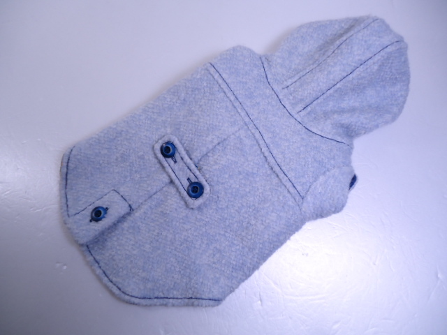 【KCM】DOGF-425-DM■新品■【 Calulu】 ペット服 テーラードコート DMサイズ(ダックスフンド)■ 犬用 拍卖