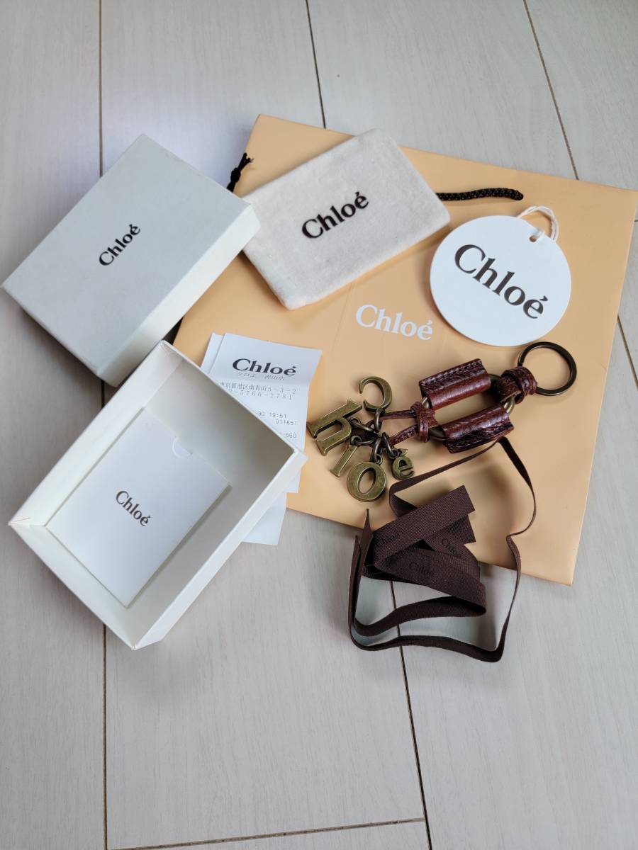 Chloe クロエ バックチャーム&キーホルダー 新品未使用品 購入日2007年4月30日19:51 デットストック品 クロエ青山店 パディントン拍卖