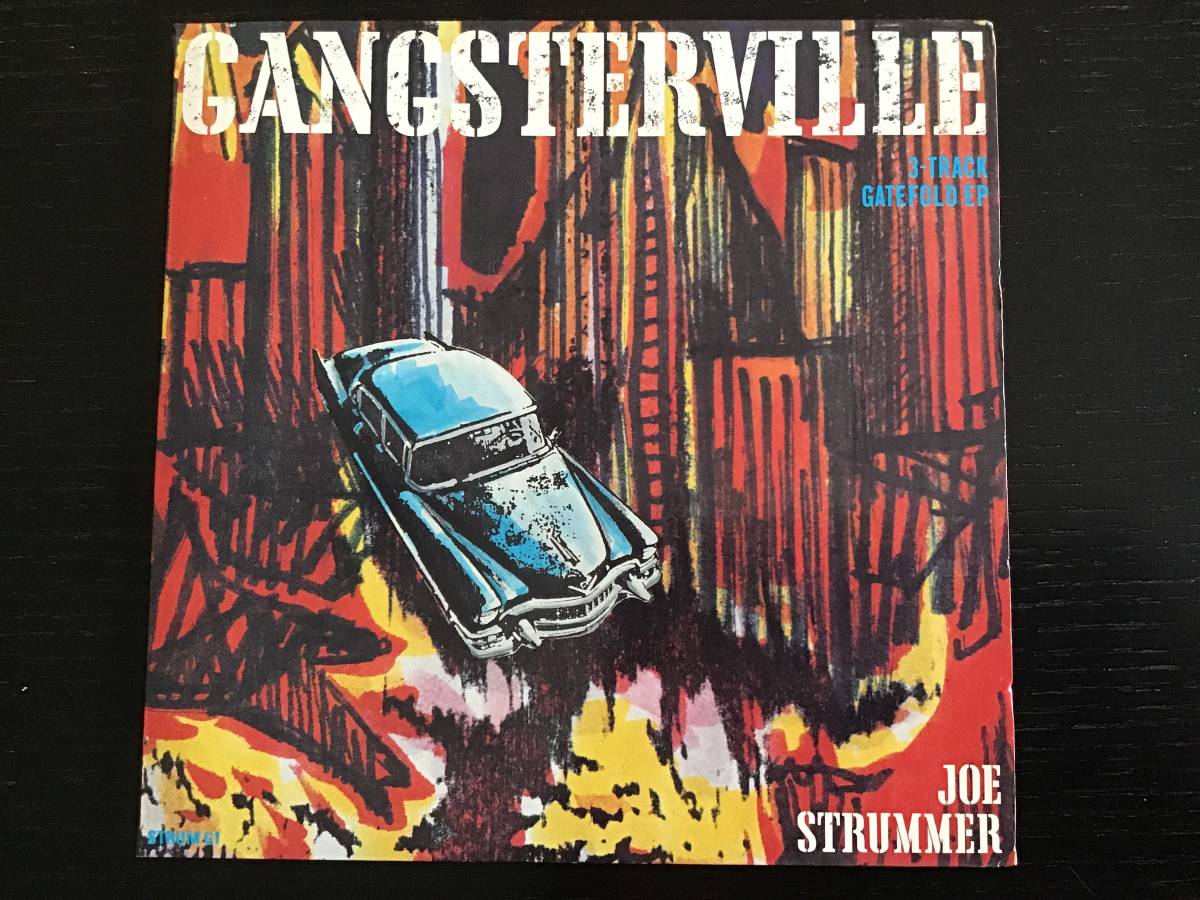 限定盤 三曲入り 見開きスリーヴ JOE STRUMMER. “ GANGSTERVILLE “ ジョーストラマー拍卖