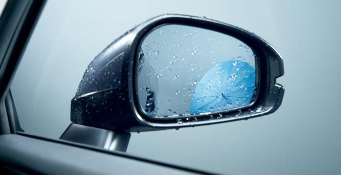 ヴェゼル RV系:純正 アクアクリーンミラー 親水式ドアミラー(ブルー/左右セット)拍卖