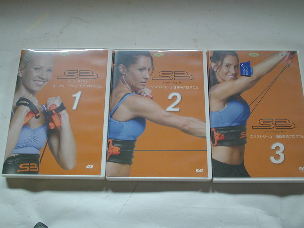 シャドーボクサー SB Disc1~3セット 日本版 中古 k815拍卖