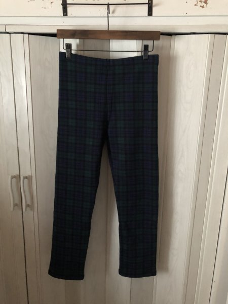 ◆ぽかぽか起毛/チェックののびのびストレッチパンツ/タグ付き未着品◆a拍卖
