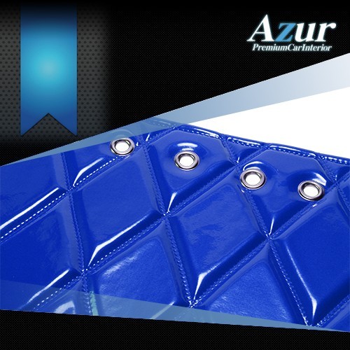 送料無料!(沖縄・離島不可) Azur エナメルキルトダッシュボードマット 三菱ふそう 17 スーパーグレート ブルー 【AZD73WCA】拍卖