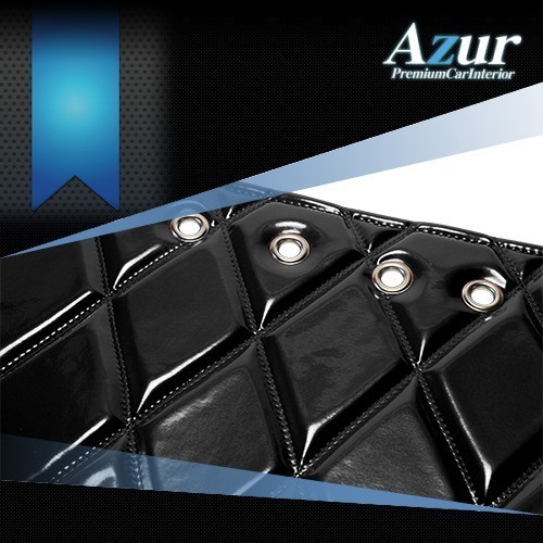 送料無料!(沖縄・離島不可) Azur エナメルキルトダッシュボードマット 320 フォワード ワイドキャブ ブラック 【AZD76WAA】拍卖