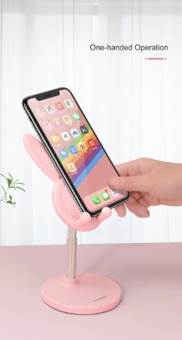 かわいいうさぎのスマフォホルダー【3色】拍卖