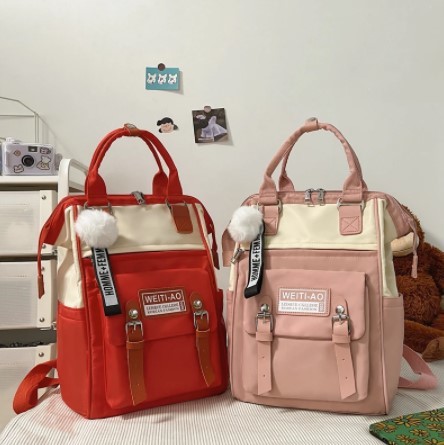 大容量 スクエア バックパック リュックサック デイパック レディース【1~3】拍卖