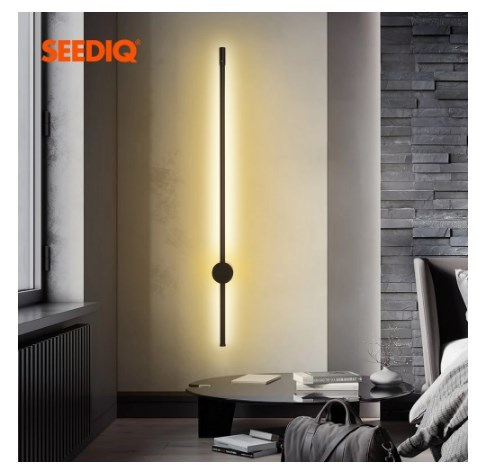 長い壁のledランプ,家の装飾,寝室,リビングルーム,ソファの背景,壁の照明器具 600MM拍卖