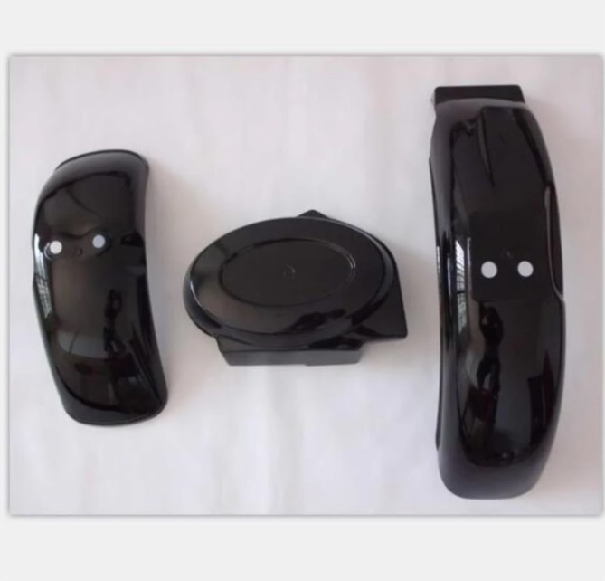 Z50 フェアリングプラスチックフロントフェンダー & リアフェンダー & バッテリーカバー用 honda マッドガード拍卖