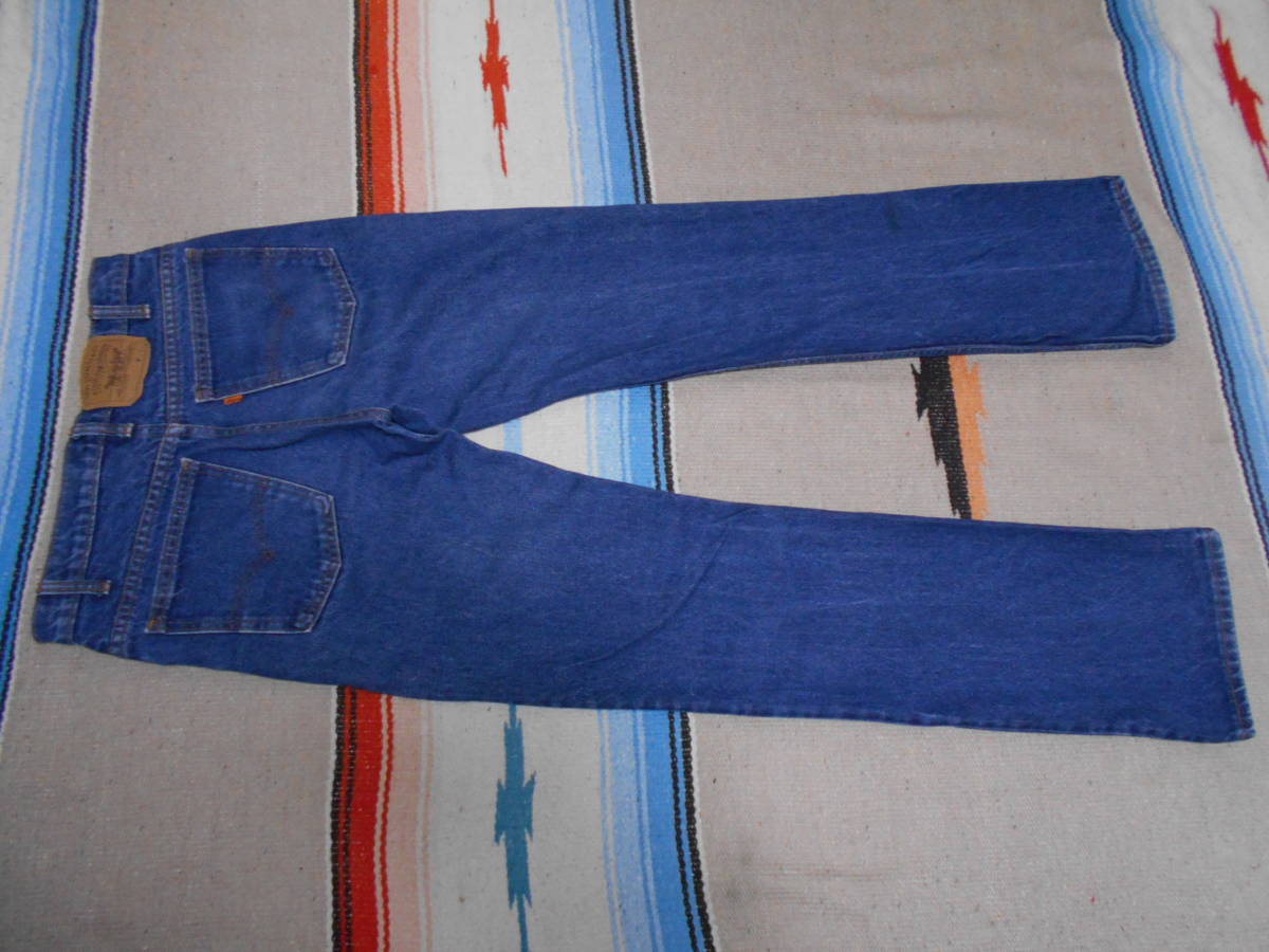 1980年代製 Levi's 517 リーバイス ビンテージ ブーツカット ジーンズ MADE IN USA VINTAGE BOOTCUT JEANS CHOPPER BIKER PUNK ROCK拍卖