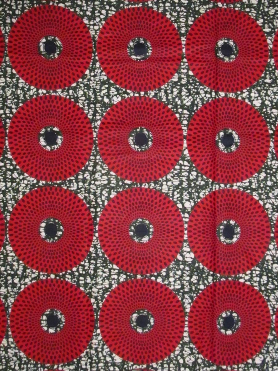 ②Uアフリカンプリント*パーニュ*キテンゲ*アフリカンバティック拍卖