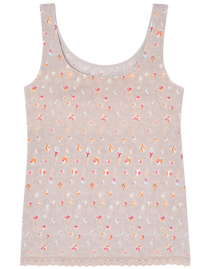 50%OFF ワコール ツモリチサト キャミソール L キラキラスター 新品タグ付 148♪拍卖