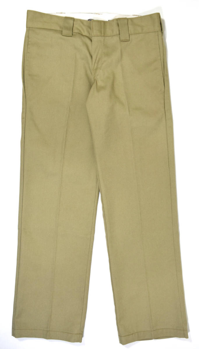 ほぼ新品 メキシコ製 DICKIES ディッキーズ チノパンツ ワーク 30×30 ベージュ拍卖